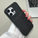 Custodia portafoglio in pelle PU con porta carte per iPhone Air