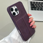 Custodia portafoglio in pelle PU con porta carte per iPhone Air