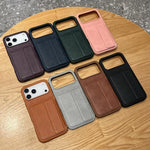 Custodia portafoglio in pelle PU con porta carte per iPhone Air