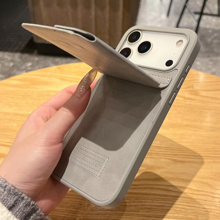 Custodia portafoglio in pelle PU con porta carte per iPhone Air