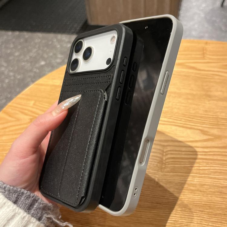 Custodia portafoglio in pelle PU con porta carte per iPhone Air