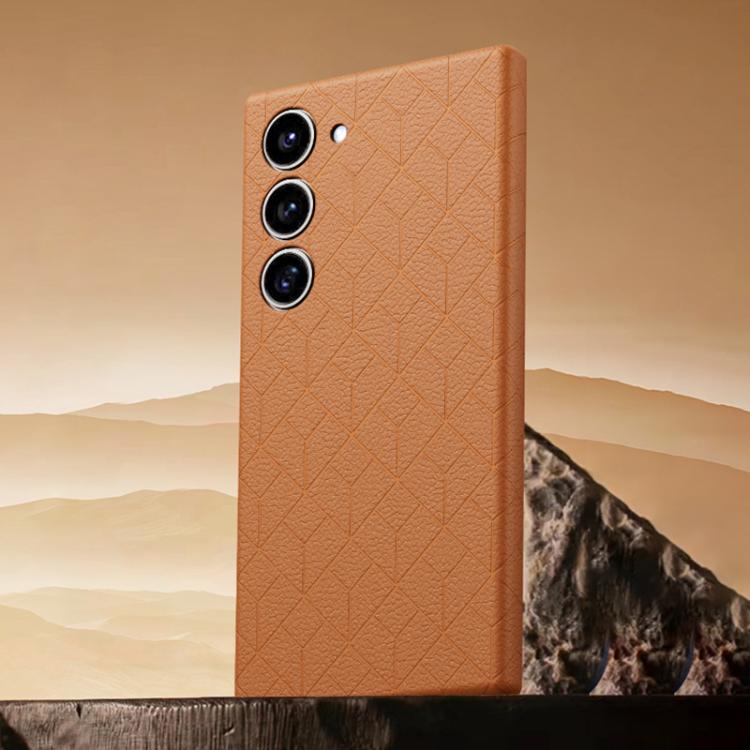 Custodia magnetica con motivo a griglia Cubo di Rubik per Samsung Galaxy S23+ e