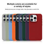 Custodia magnetica in flanella per iPhone 13 Pro