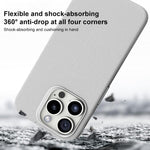 Custodia magnetica in flanella per iPhone 13 Pro
