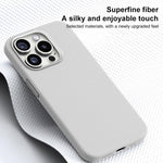 Custodia magnetica in flanella per iPhone 13 Pro