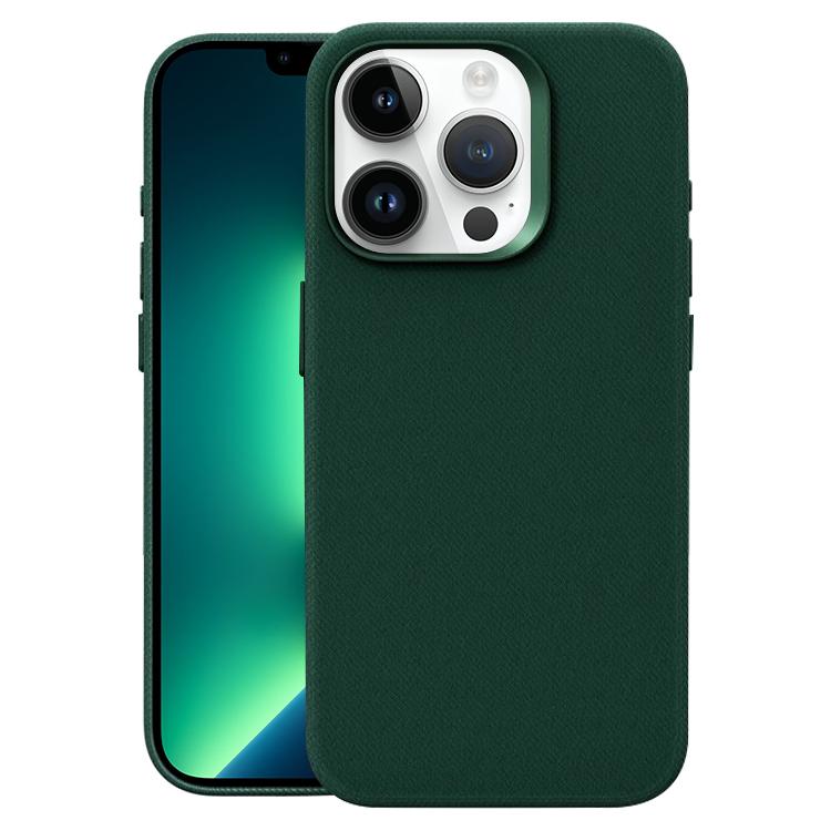 Custodia magnetica in flanella per iPhone 13 Pro