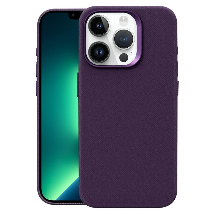 Custodia magnetica in flanella per iPhone 13 Pro