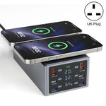 Stazione di ricarica multiporta 220W con ricarica wireless
