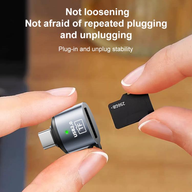 Adattatore USB Type-C a scheda TF mini