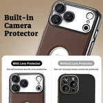 Custodia in ecopelle vegana per iPhone 17 Pro Max