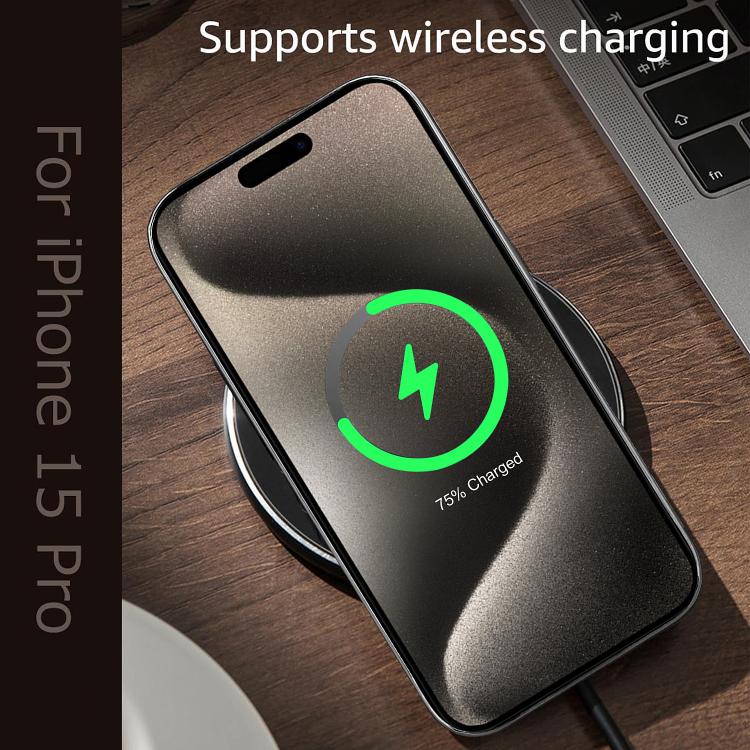 Custodia in ecopelle vegana per iPhone 17 Pro Max