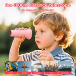 Telescopio monoculare digitale per bambini 2 MP 10x