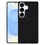 Custodia magnetica a copertura totale con texture in flanella per Samsung Galaxy