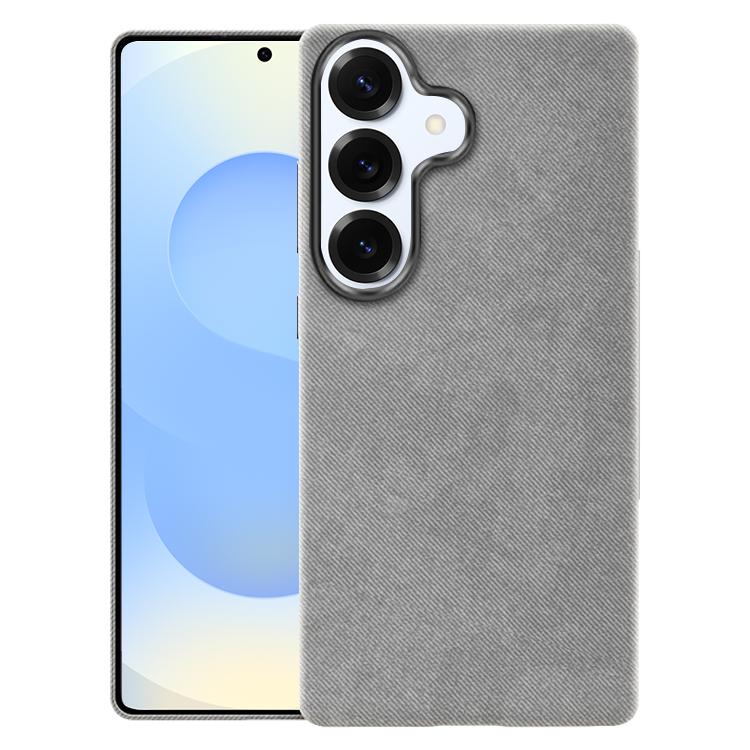 Custodia magnetica a copertura totale con texture in flanella per Samsung Galaxy