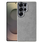 Custodia magnetica a copertura totale con texture in flanella per Samsung Galaxy