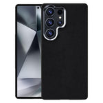Custodia magnetica a copertura totale con texture in flanella per Samsung Galaxy