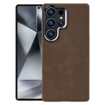 Custodia magnetica a copertura totale con texture in flanella per Samsung Galaxy