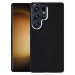 Custodia magnetica a copertura totale con texture in flanella per Samsung Galaxy