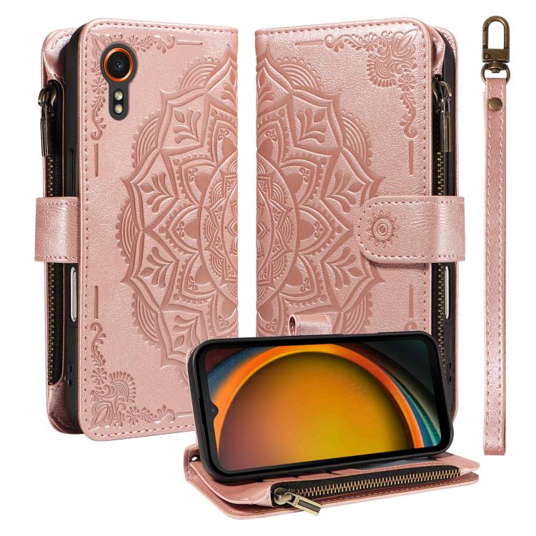 Custodia in ecopelle vegana con protezione RFID per Samsung Galaxy XCover7 5G