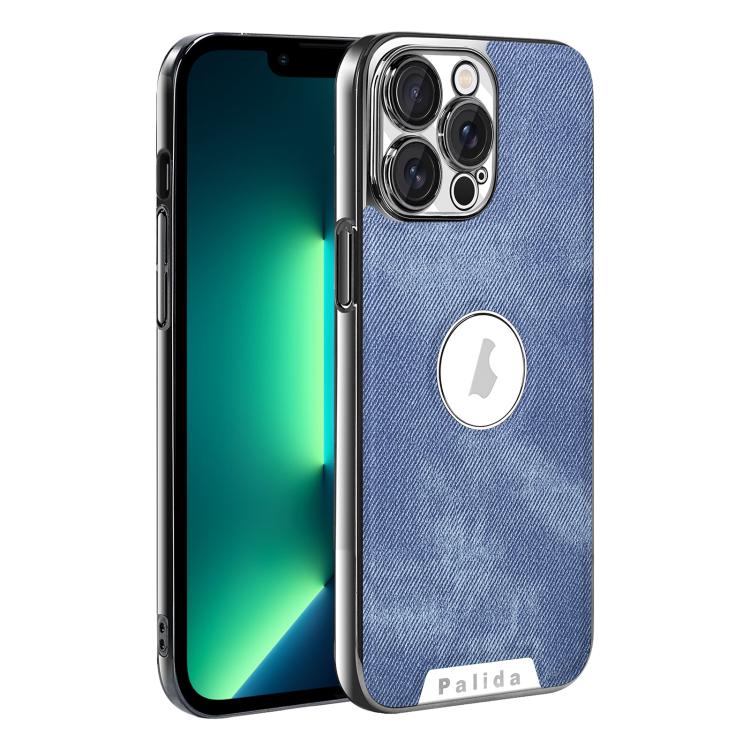 Custodia effetto denim per iPhone 14 Pro Max