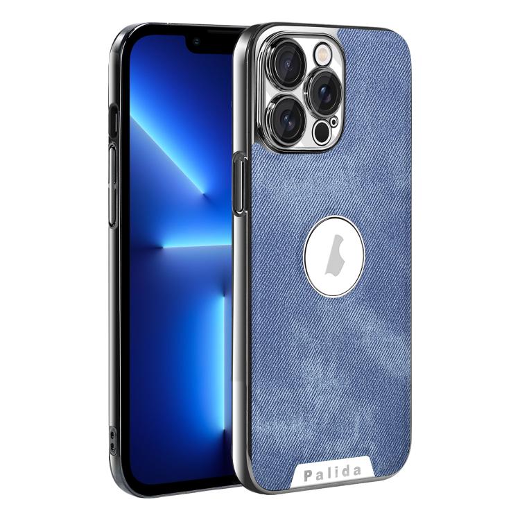 Custodia effetto denim per iPhone 14 Pro Max