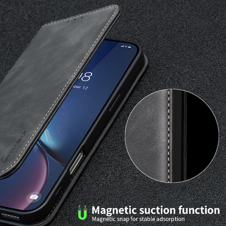 Custodia in pelle vegana con RFID per Samsung Galaxy A72 4G/5G