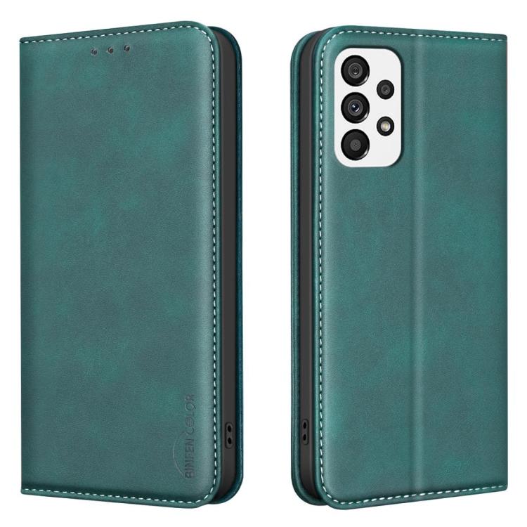Custodia in pelle vegana con RFID per Samsung Galaxy A72 4G/5G
