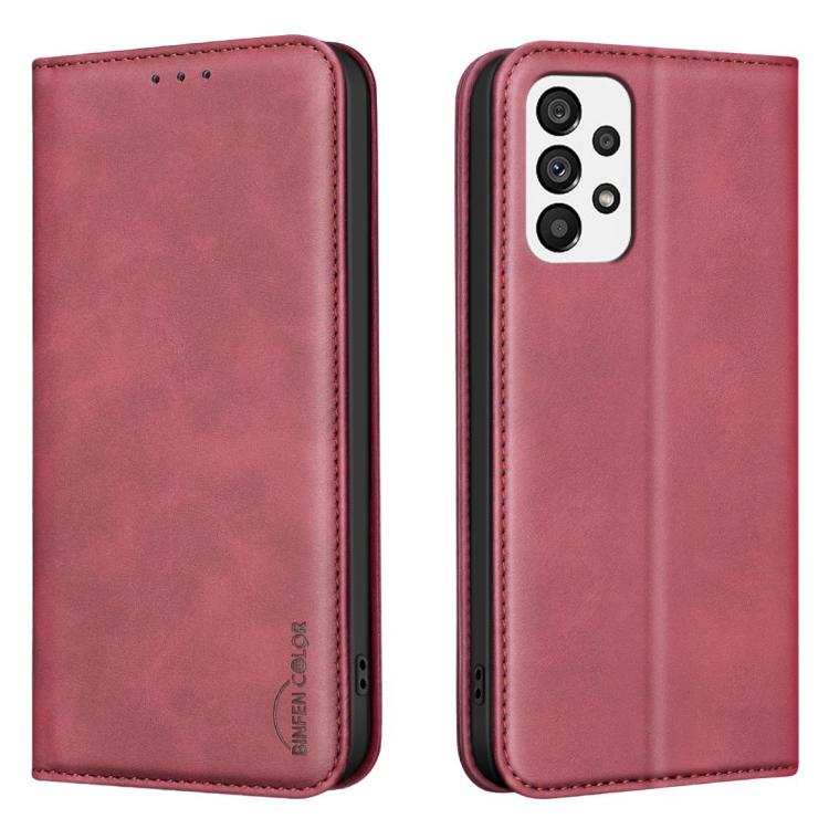 Custodia in pelle vegana con RFID per Samsung Galaxy A72 4G/5G