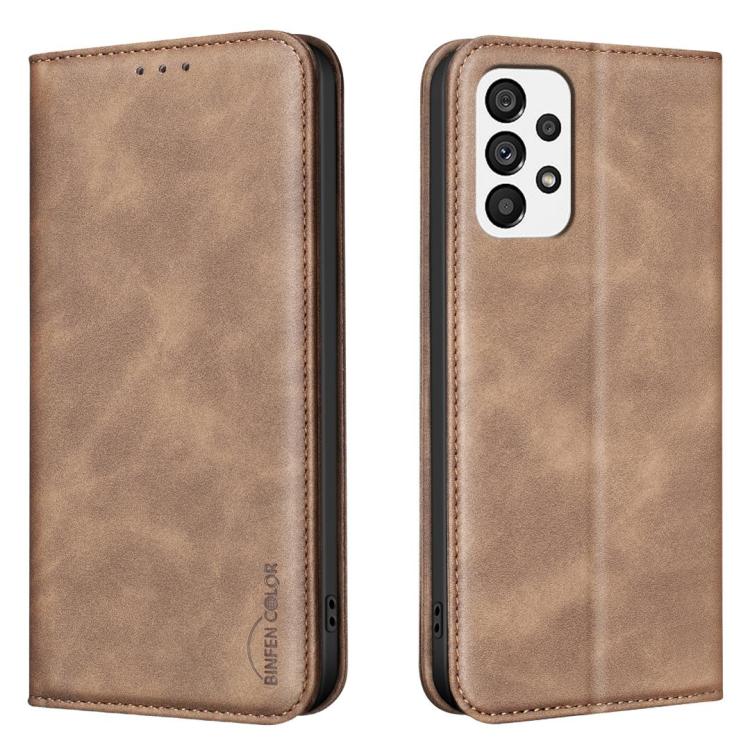 Custodia in pelle vegana con RFID per Samsung Galaxy A72 4G/5G