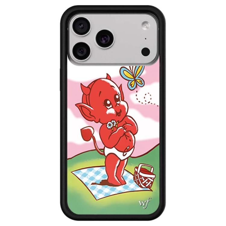 Custodia TPU con motivo WildFlow per iPhone 17 Pro Max