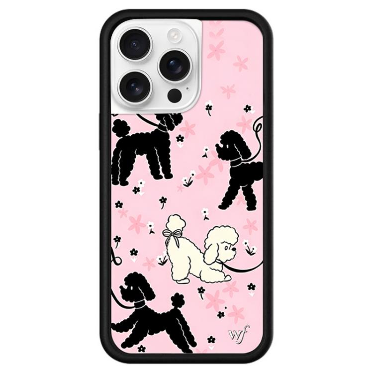 Custodia TPU con motivo WildFlow per iPhone 16 Pro Max