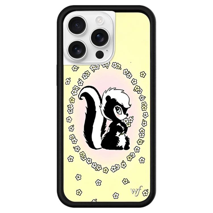 Custodia TPU con motivo WildFlow per iPhone 16