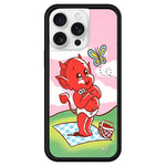 Custodia TPU con motivo WildFlow per iPhone 16