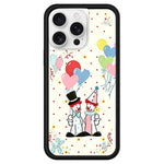 Custodia TPU con motivo WildFlow per iPhone 16