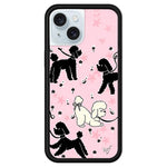 Custodia TPU con motivo WildFlow per iPhone 15 Plus