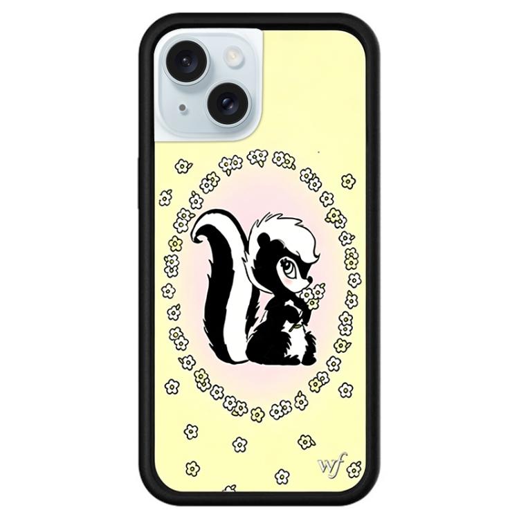 Custodia TPU con motivo WildFlow per iPhone 15 Plus