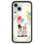 Custodia TPU con motivo WildFlow per iPhone 15 Plus