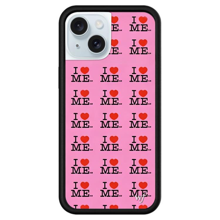 Custodia TPU con motivo WildFlow per iPhone 15 Plus