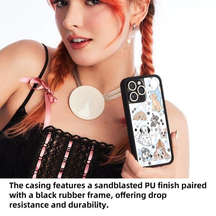 Custodia TPU con motivo WildFlow per iPhone 17 Pro Max