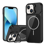Custodia con vetro e supporto magnetico per iPhone 13