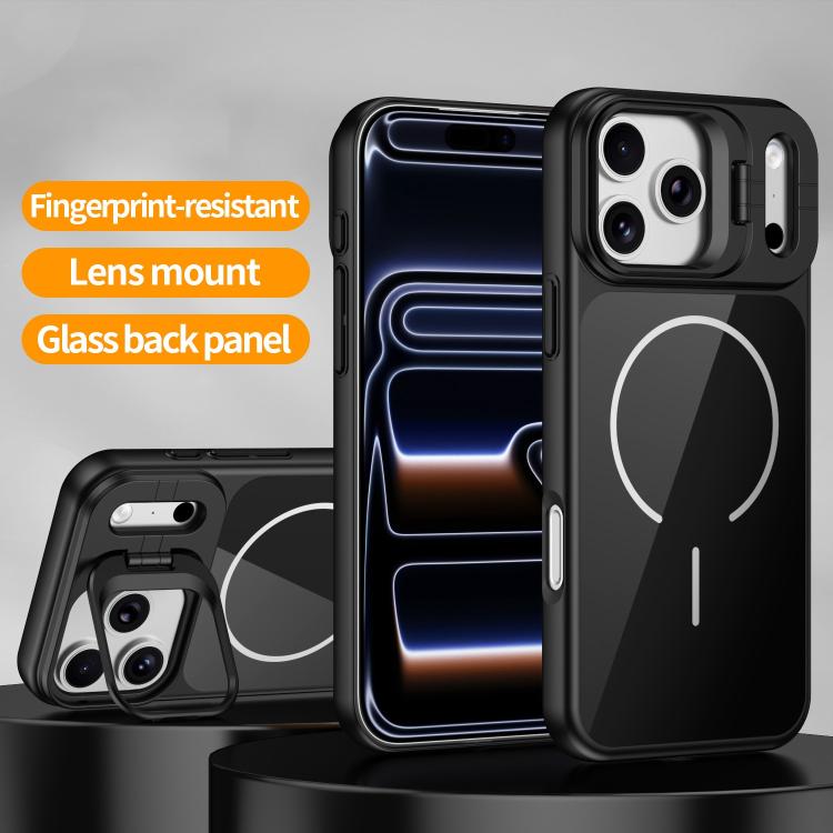 Custodia con vetro e supporto magnetico per iPhone 13