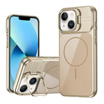 Custodia con vetro e supporto magnetico per iPhone 13