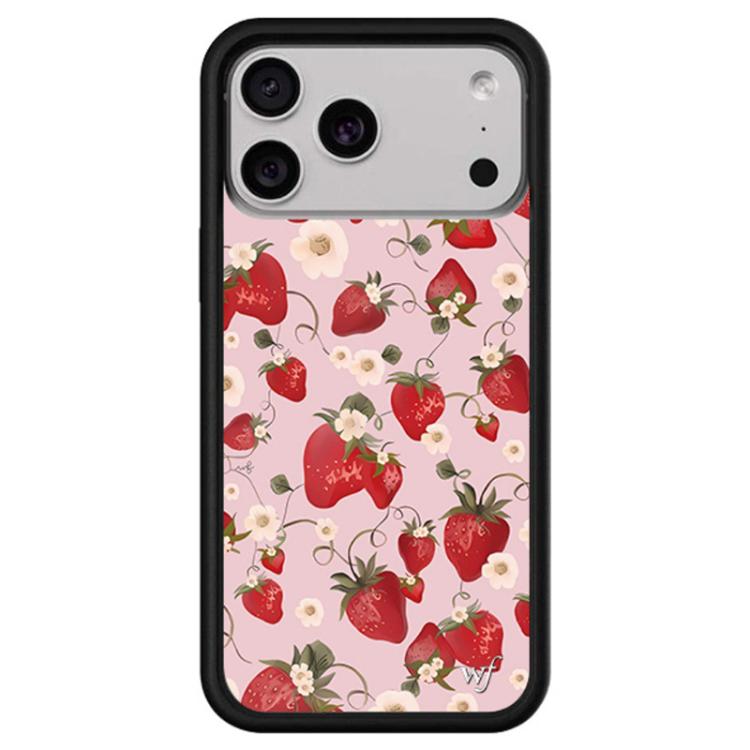 Custodia TPU con motivo WildFlow per iPhone 17 Pro Max