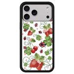 Custodia TPU con motivo WildFlow per iPhone 17 Pro Max