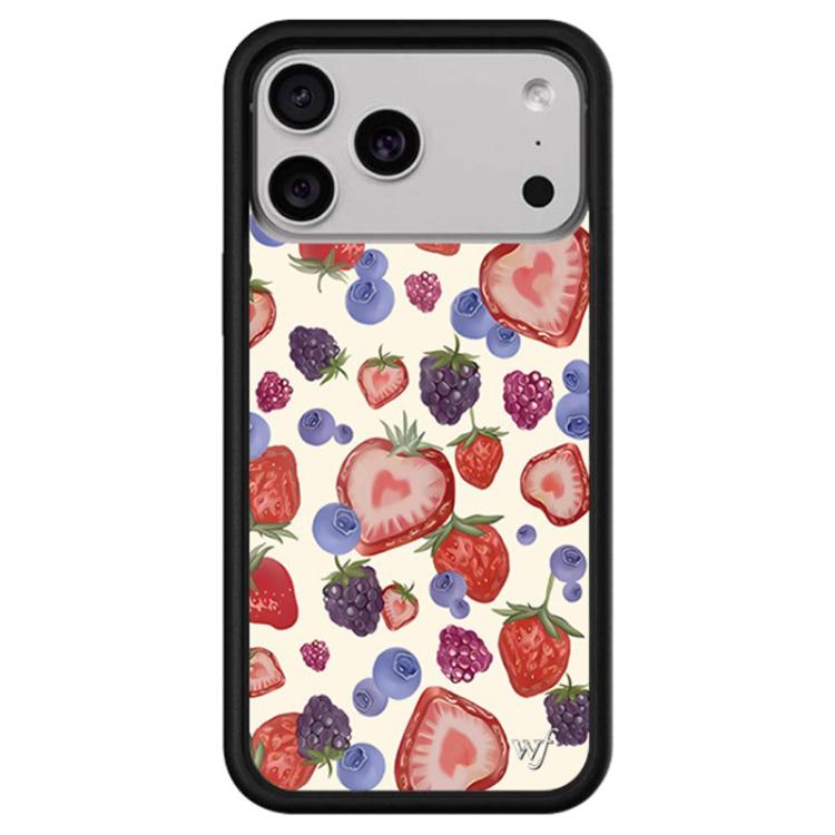 Custodia TPU con motivo WildFlow per iPhone 17 Pro Max