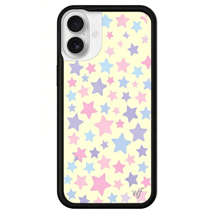 Custodia TPU con motivo WildFlow per iPhone 16