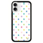 Custodia TPU con motivo WildFlow per iPhone 16