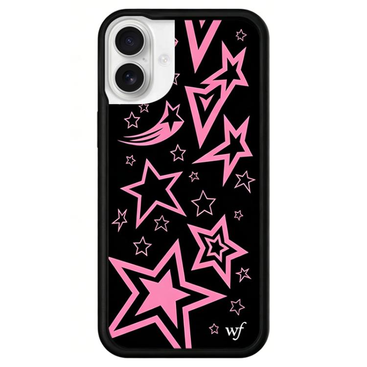 Custodia TPU con motivo WildFlow per iPhone 16