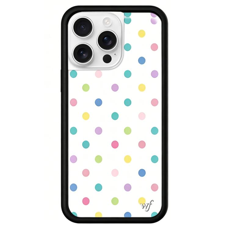 Custodia TPU con motivo WildFlow per iPhone 16