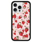 Custodia TPU con motivo WildFlow per iPhone 16